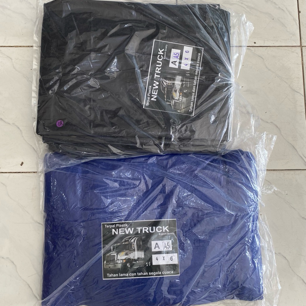 Terpal Plastik A5 Cap Truck ukuran 4x6