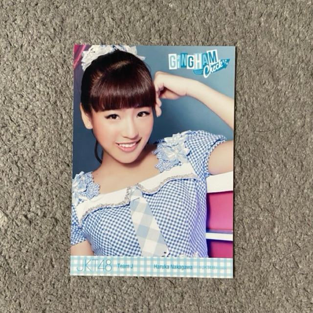 Photopack Haruka Nakagawa JKT48 gingham check