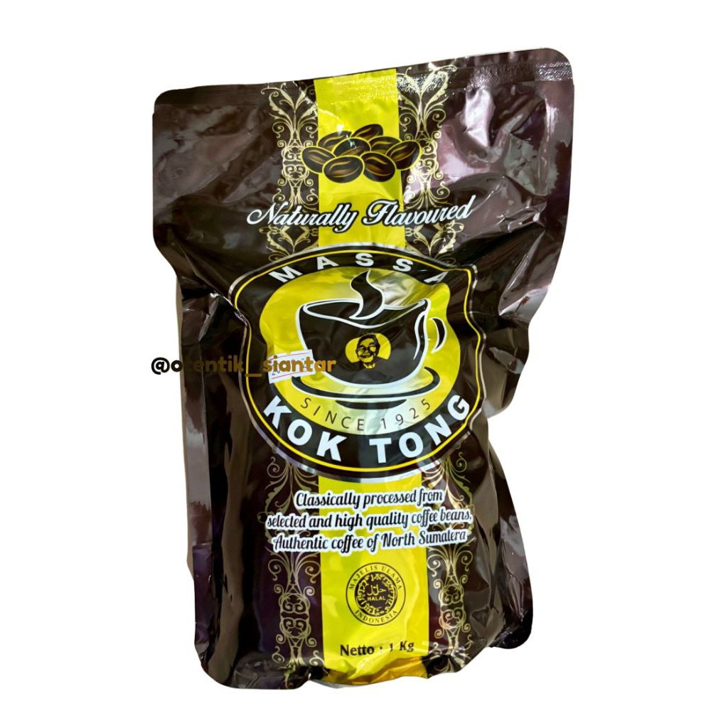Kopi Kok Tong Bubuk  1 kg Asli Premium Khas Siantar