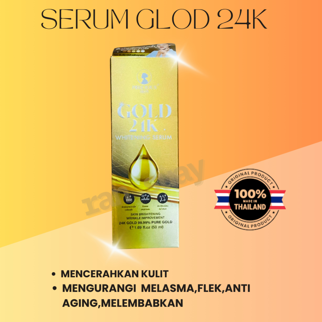 SERUM GOLD 24K WHITENING ORIGINAL THAILAND