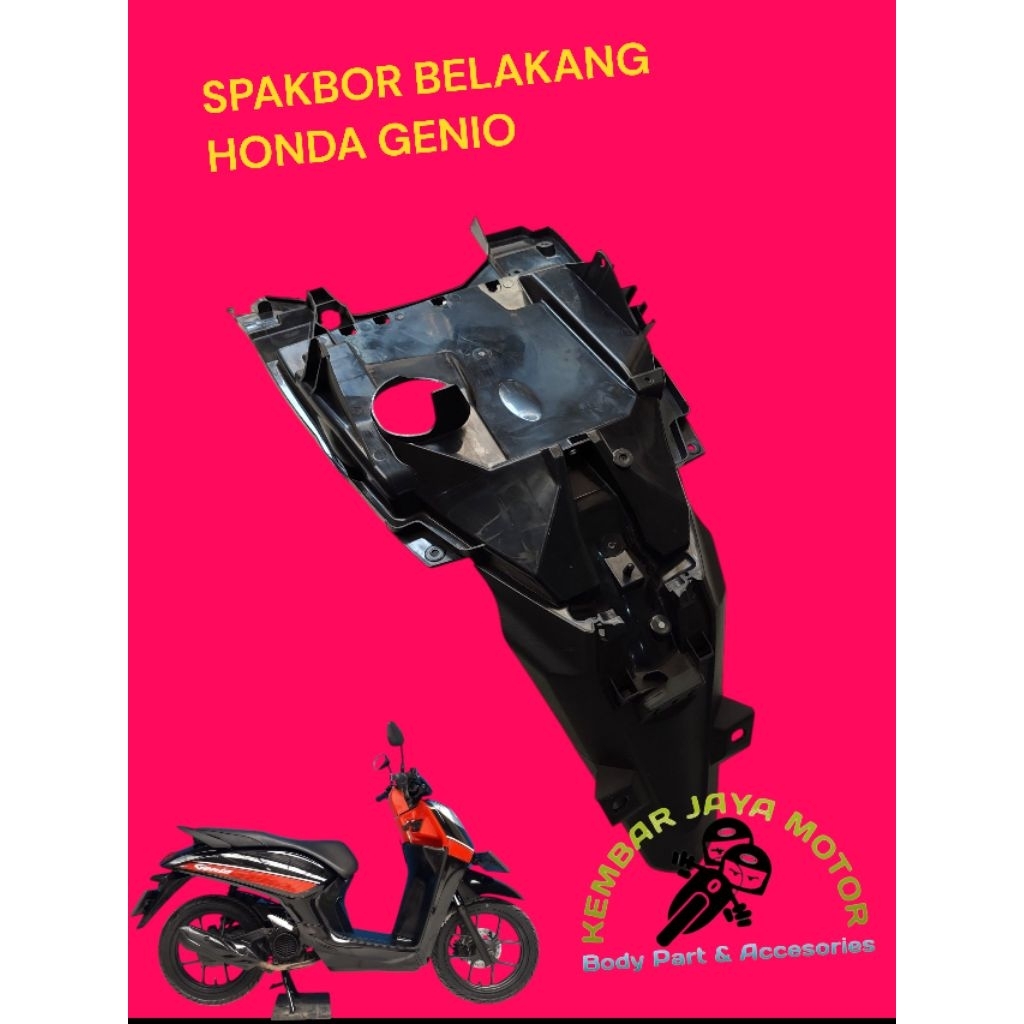 Spakbor belakang honda genio