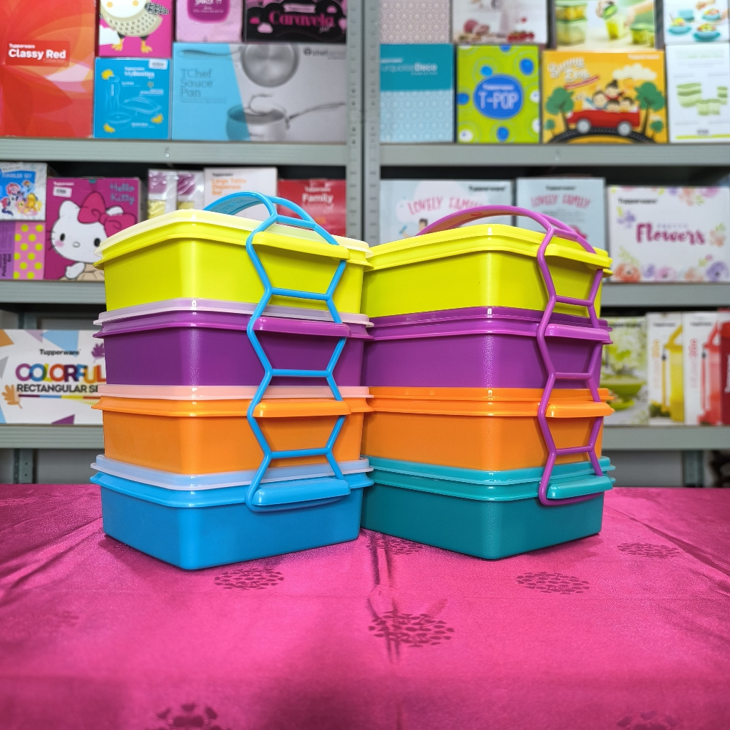 Tupperware Carry All Set | Rantang Makanan 4 Tingkat