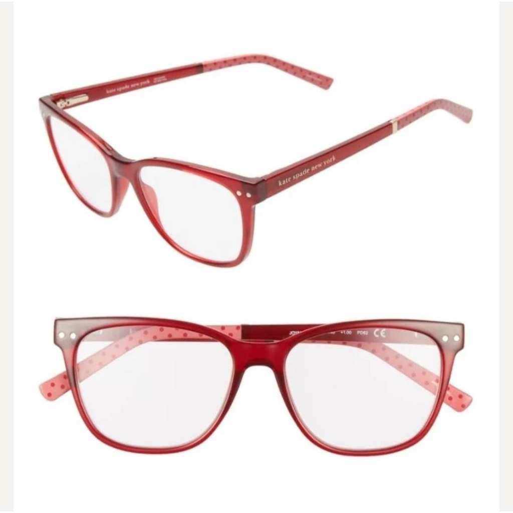 Like New Kacamata KS Glasses Red Cherry