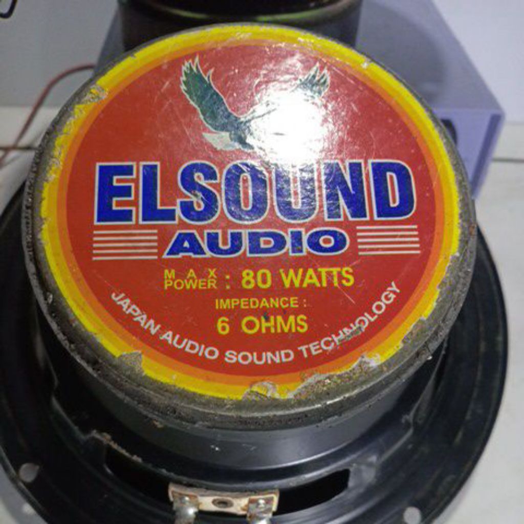 sepekerELSOUND6.5inchMAGNETbesarLebarKESELURUHAN18cmTINGGI8cm