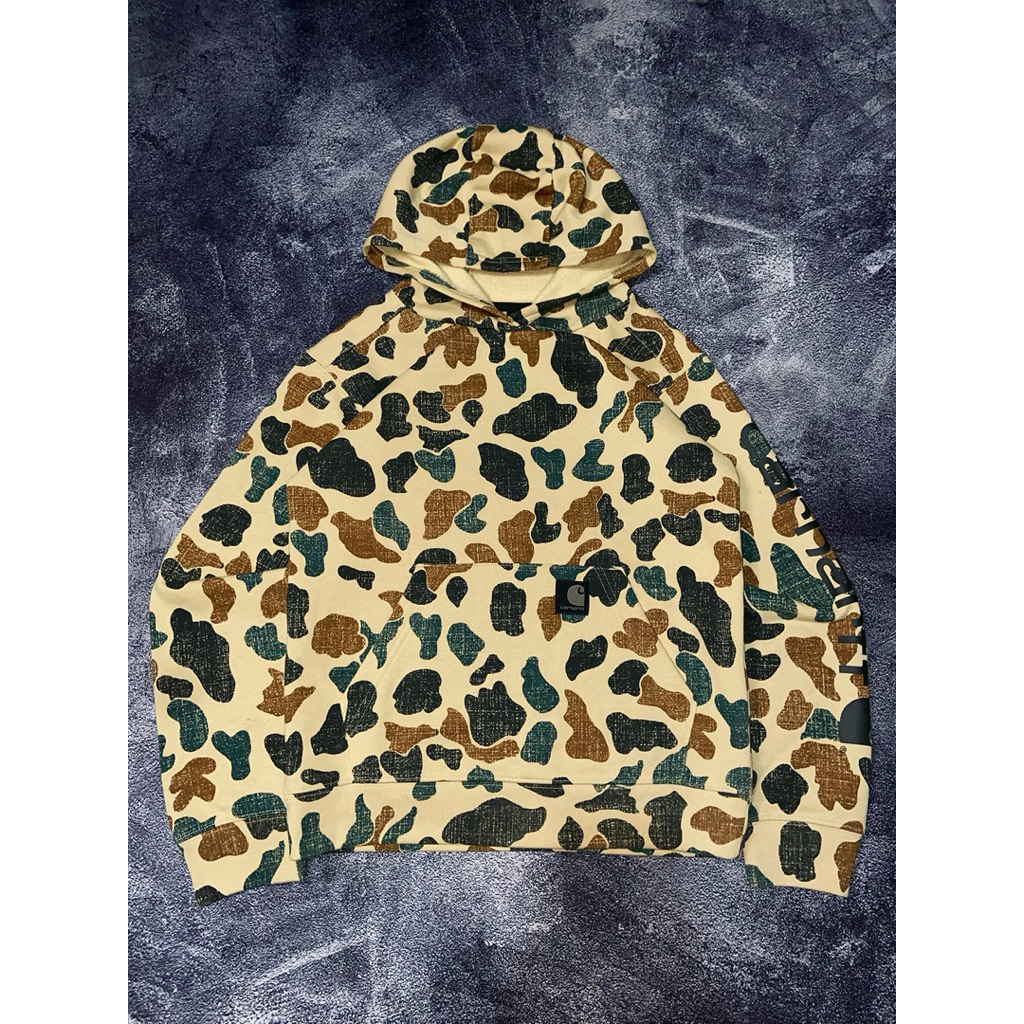 hoodie carhartt camouflage rare item speciall anniversary carhartt 50th