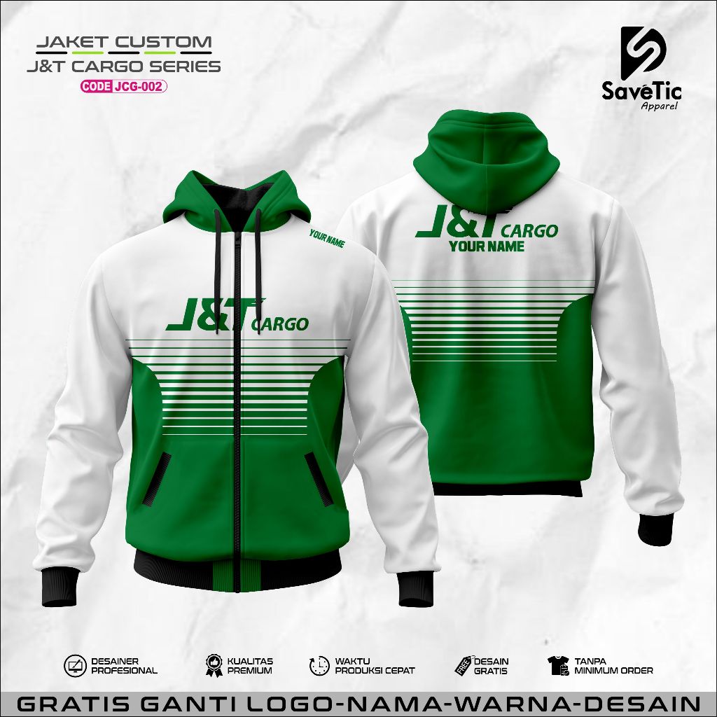 Jaket J&T Cargo Full Printing Sublim/Jaket J&T Cargo/jaket logistic jnt cargo/jaket custom jnt cargo