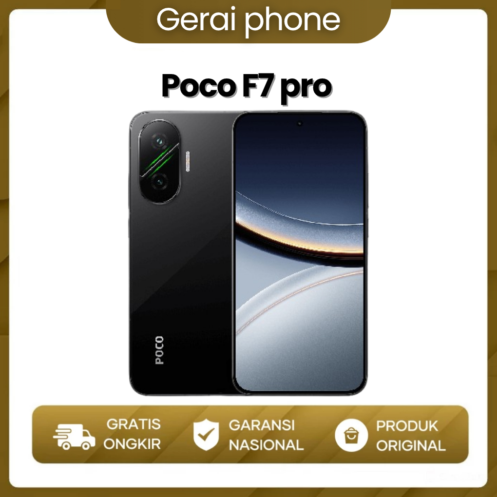 Xiaomi POCO F7 Pro 12/512 GB 5G Garansi Resmi