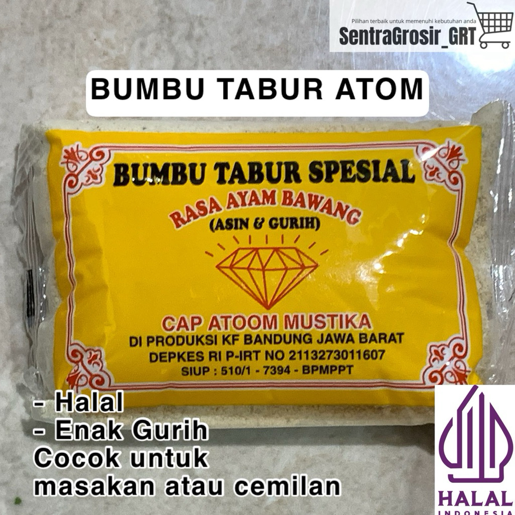 Bumbu Ayam Bawang | Bumbu Atom 50 gram | Bumbu Masak Ayam Bawang