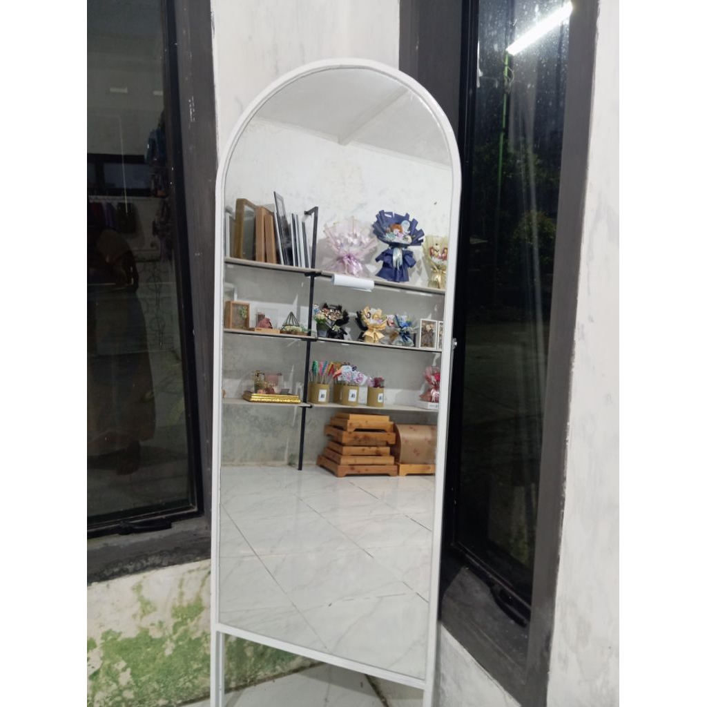 Standing Mirror |Mirror Welcome Sign Ukuran 50x150cm