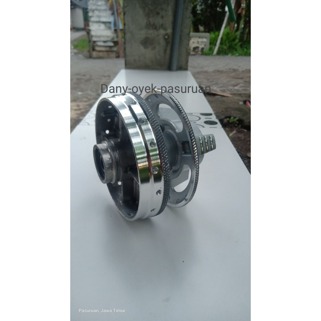 Tromol belakang Satria Fu barong Fu FL shogun SP orisinil bubut custom.