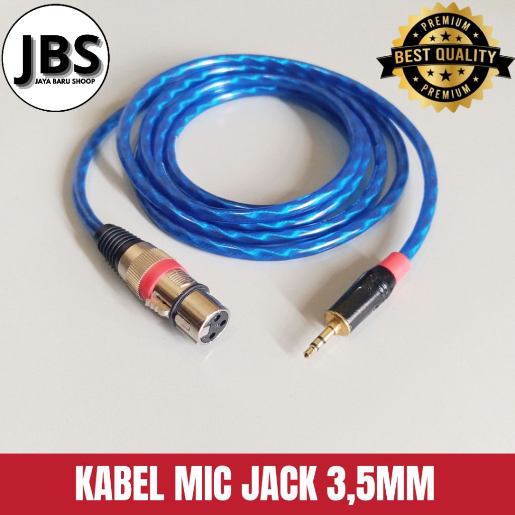 Kabel jack 3,5 to xlr female