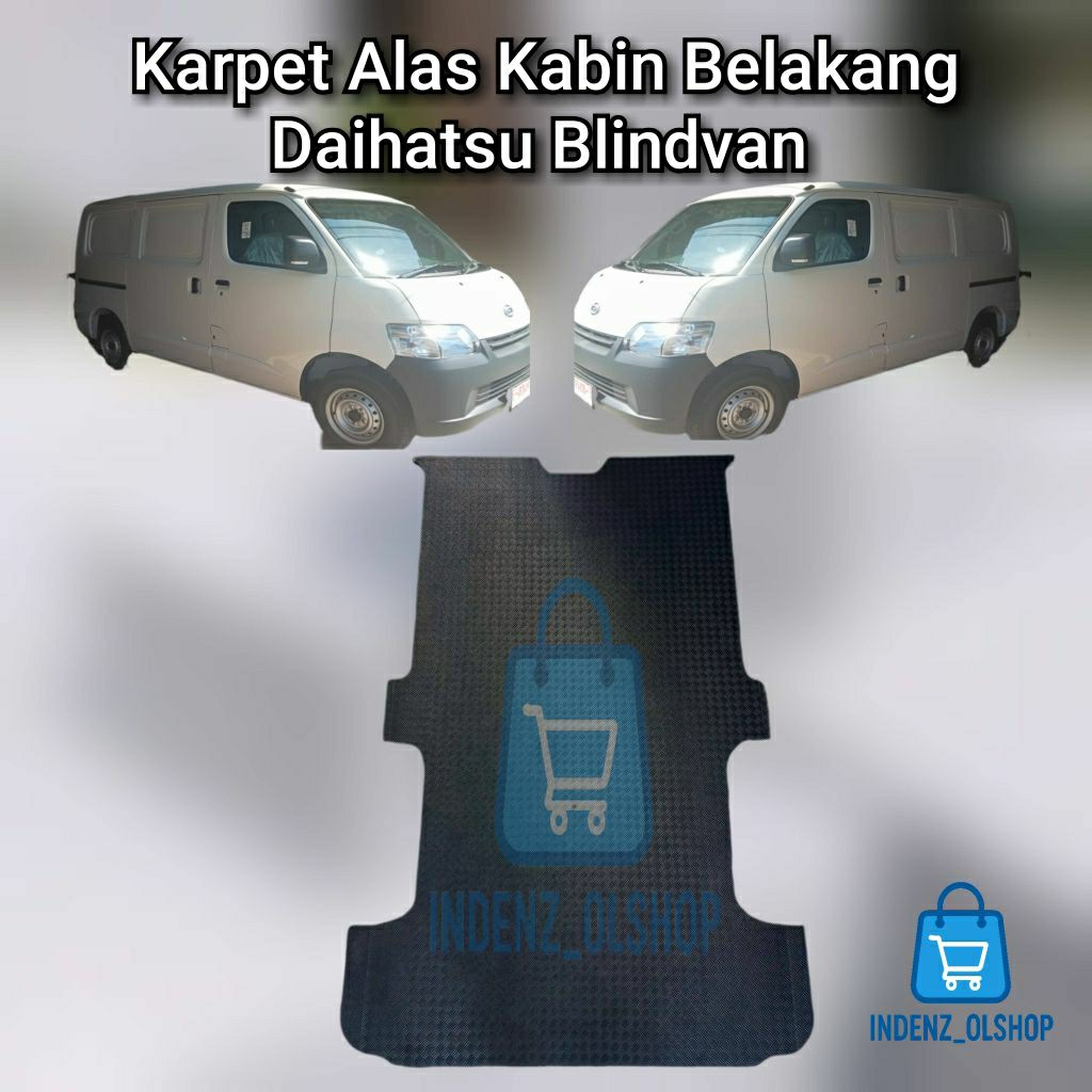 Karpet Alas Kabin Belakang Daihatsu GrandMax Blindvan
