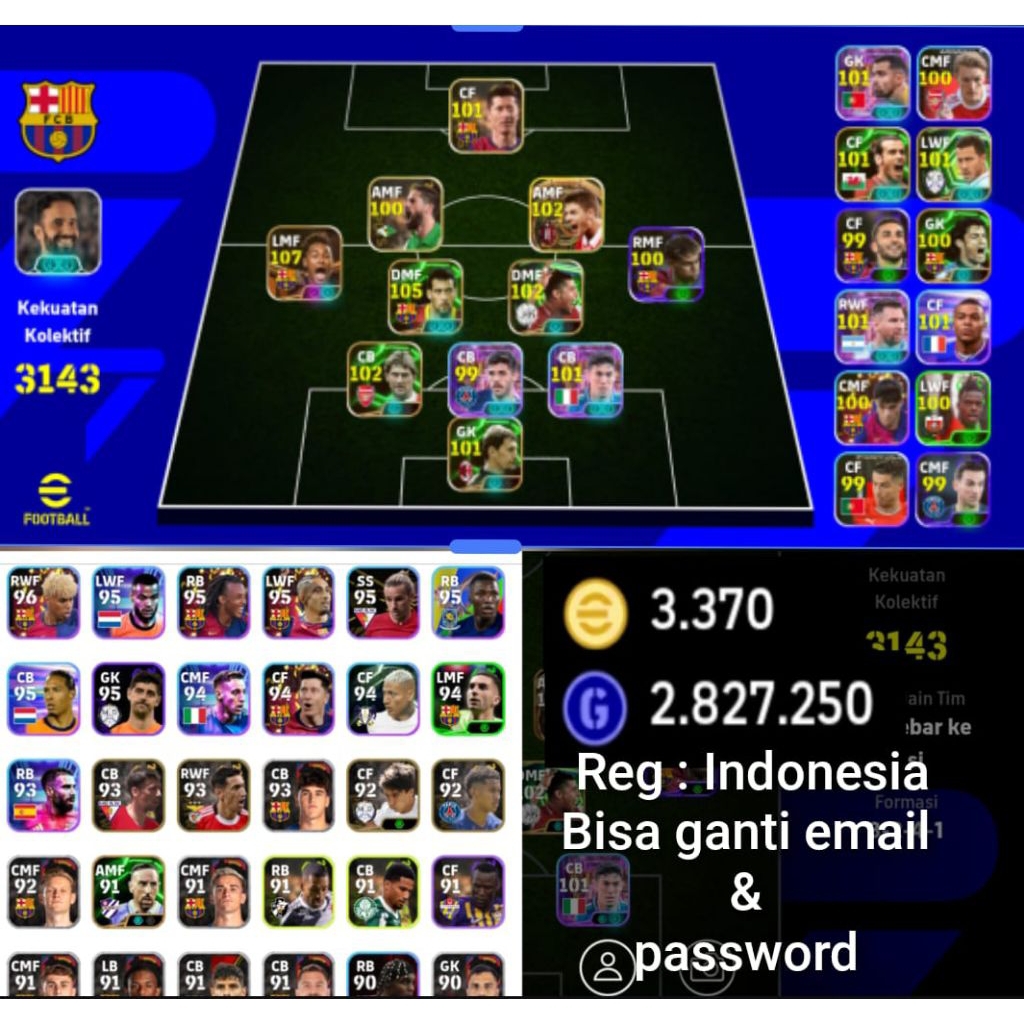 UPDATE PES MOBILE 2025