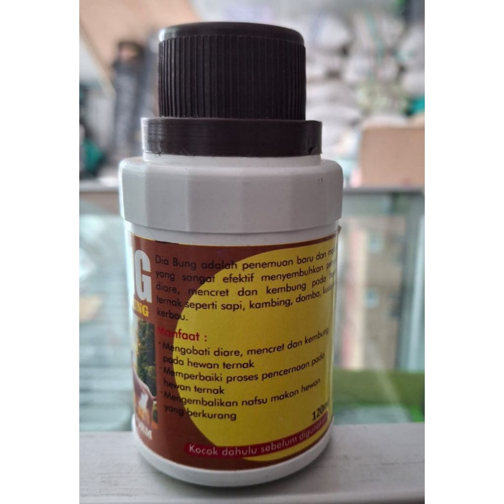 OBAT CAIR DIARE KEMBUNG UNTUK HEWAN TERNAK SAPI KAMBING KUDA DOMBA DLL MENGATASI DIARE