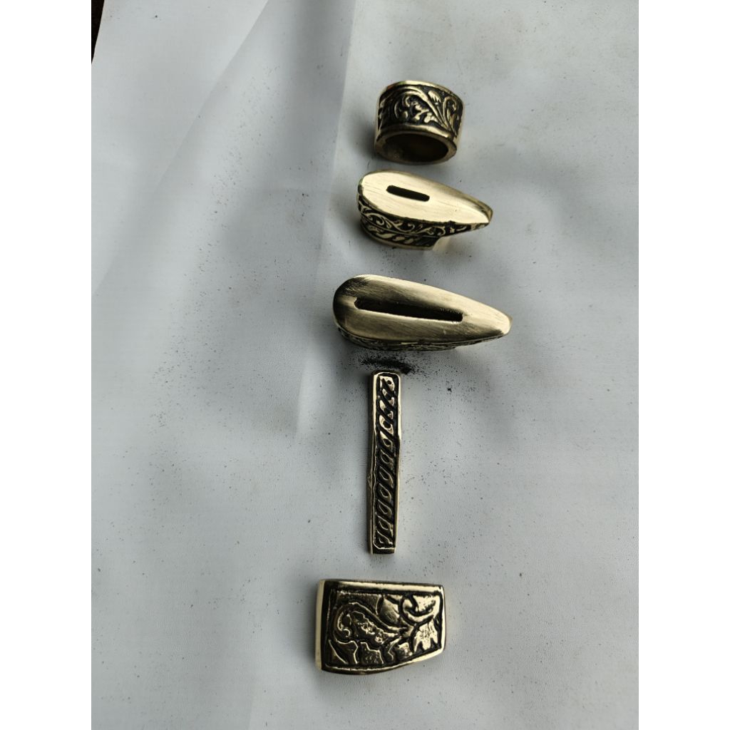 1set acc hendel warangka ukir