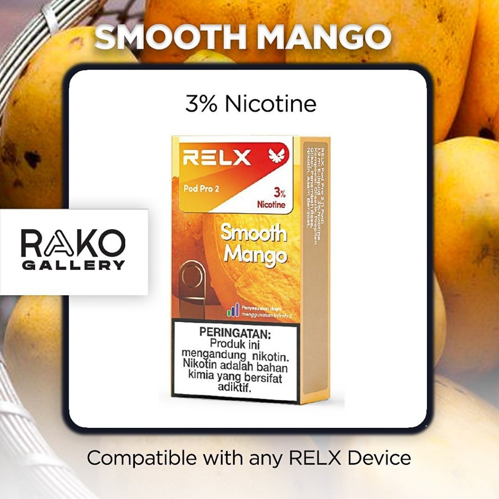 Relx Infinity Essential Artisan Pod Pro Smooth Mango