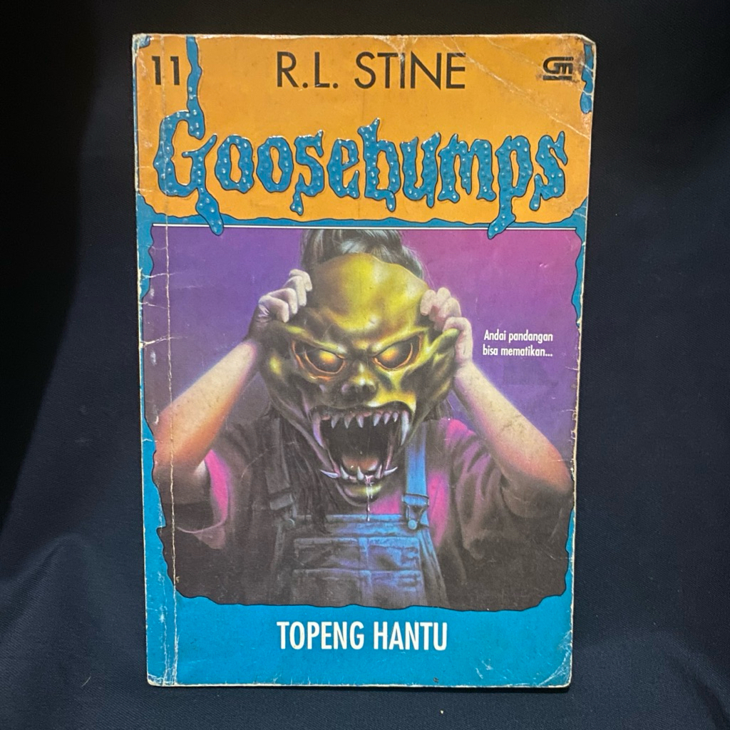 Goosebumps No 11 RL Stine Topeng Hantu