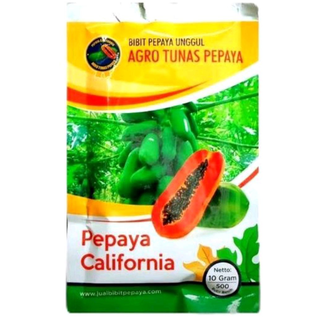 10 Gram Benih Pepaya California Exp. 2027 Agro Tunas Pepaya