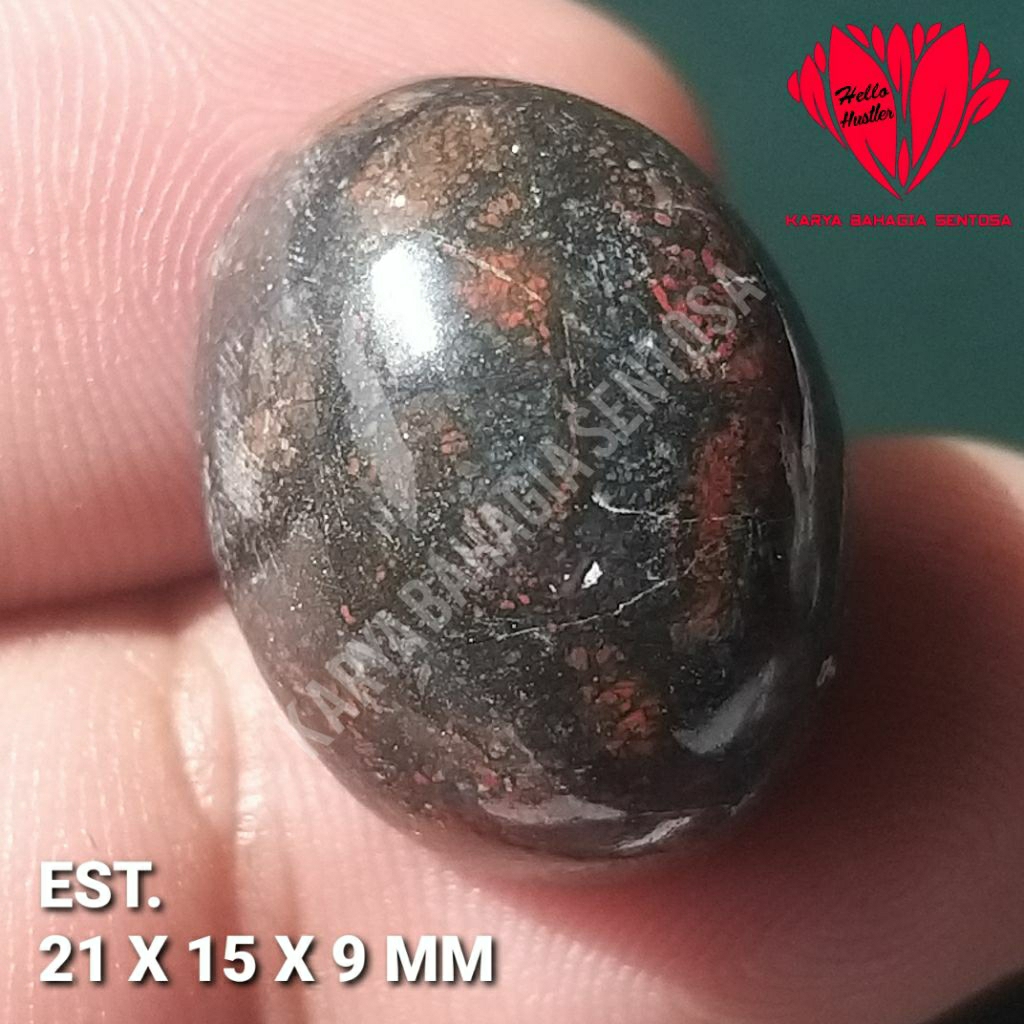Batu Permata Lawasan Natural Jasper Motif Classic Alami Signature Collection