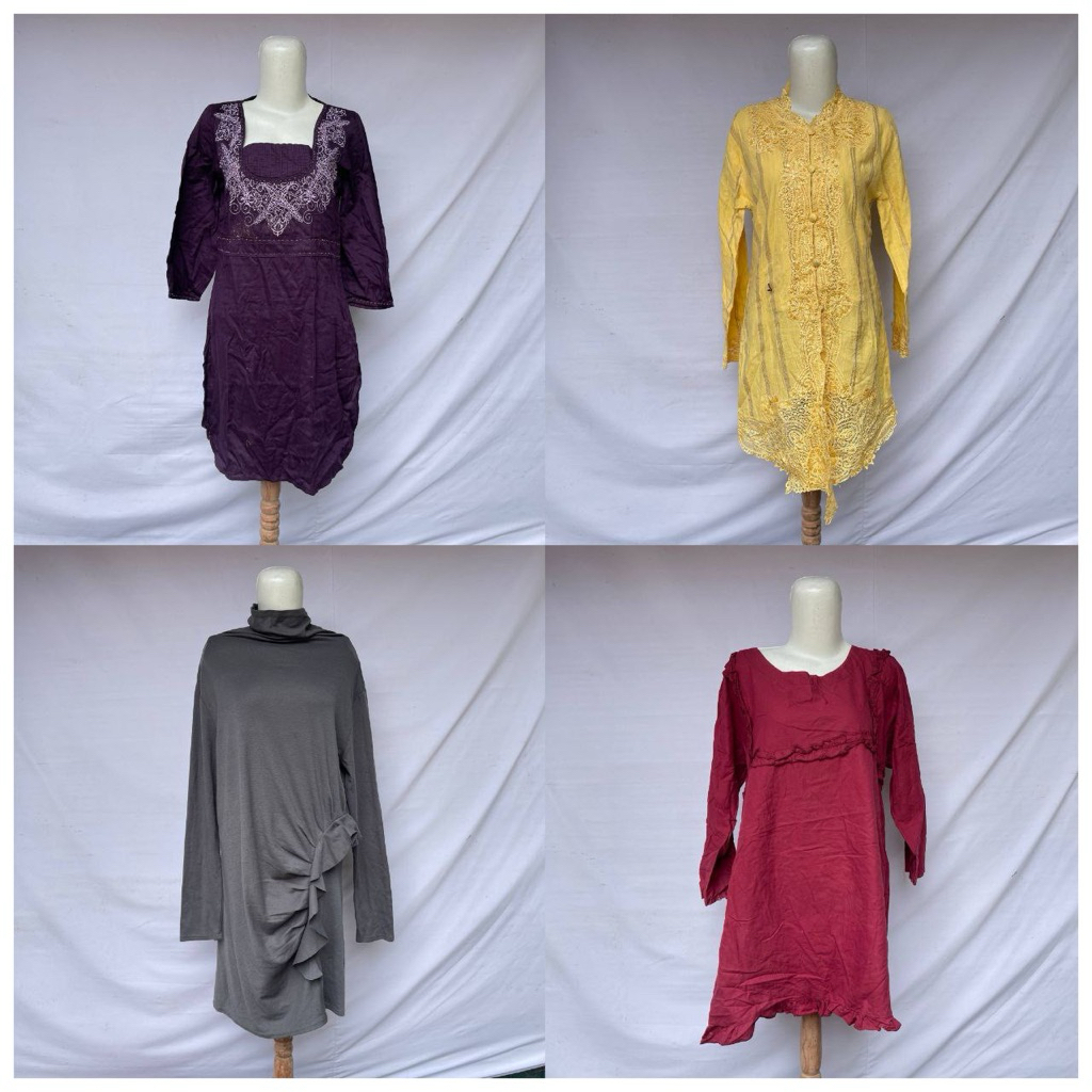 (Katalog 42) Tunik Payet Premium Tunik Payet Mewah Tunik Payet Toyobo Jumbo Tunik Payet Kebaya Tunik