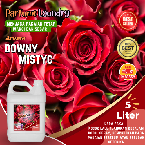 Parfum Laundry Downy Mistyc 1L Wangi Tahan Lama