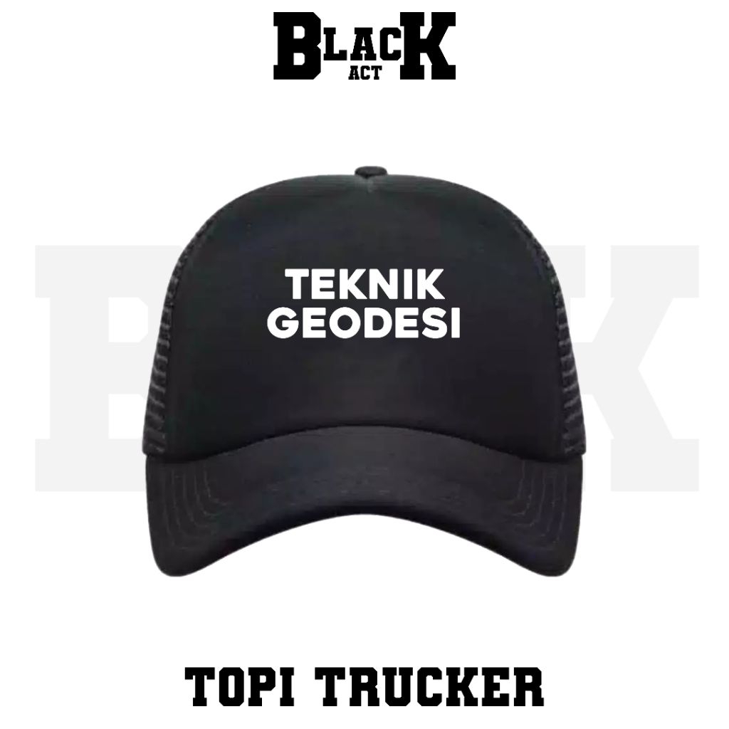 TOPI TRUCKER TEKNIK GEODESI SIMPEL