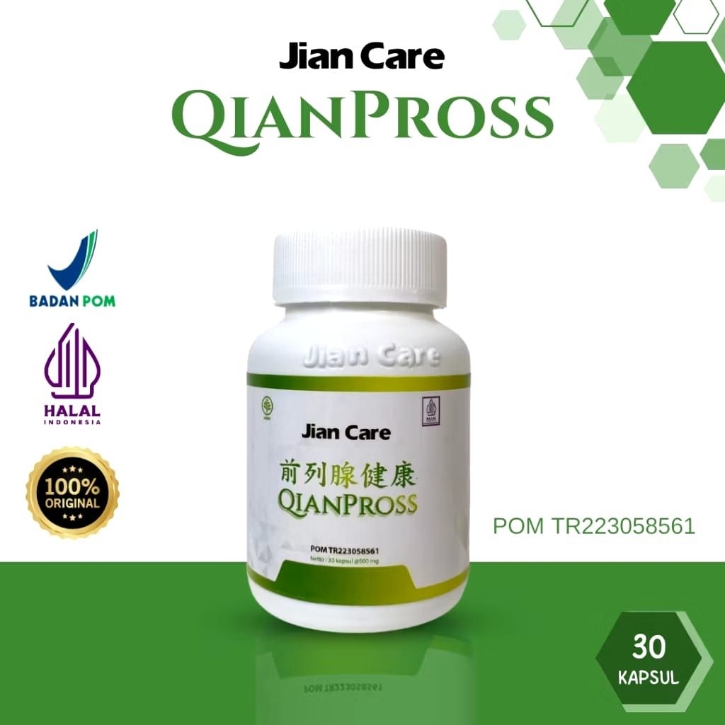 Jian Care Qianpross - Obat Herbal Membantu Menyembuhkan Kangker Prostat