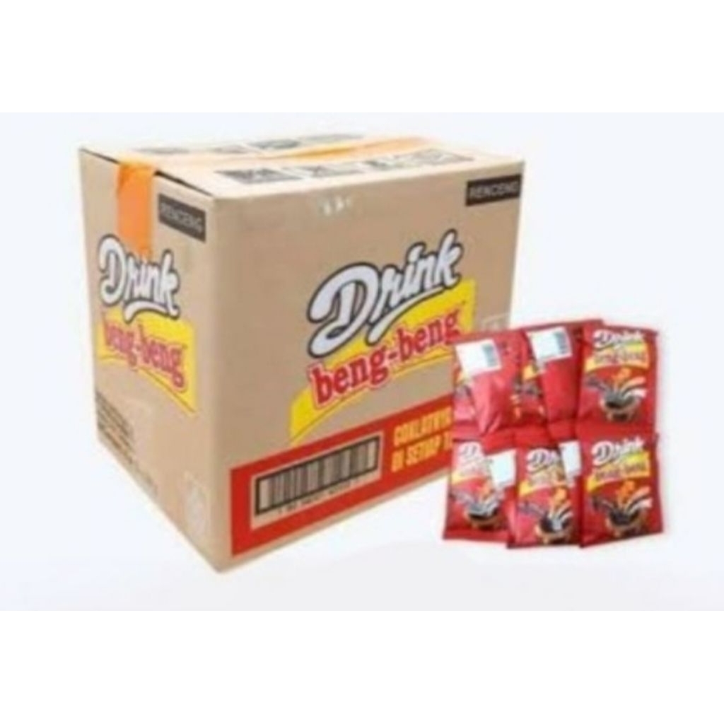 Drink Bengbeng kemasan dus isi 12renceng