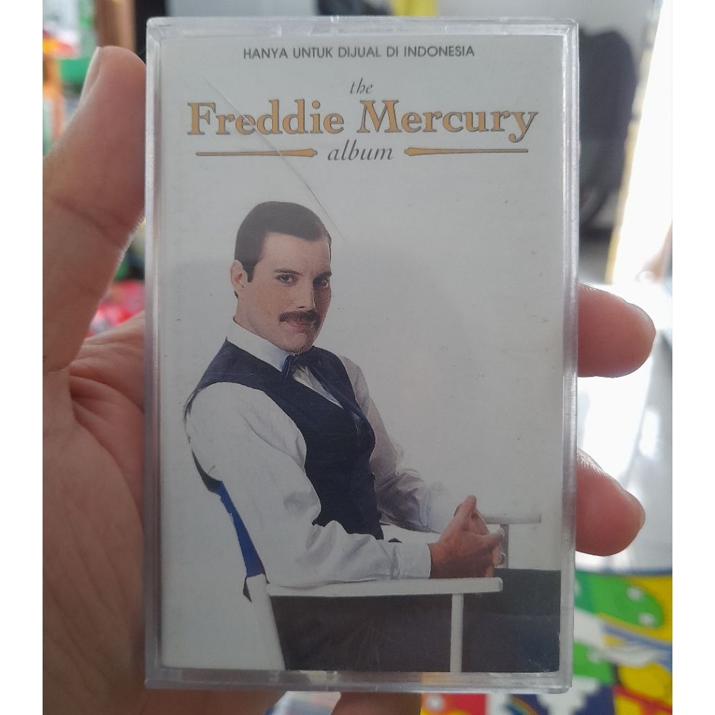 Kaset Pita Freddie Mercury The Album - Original Parlophone