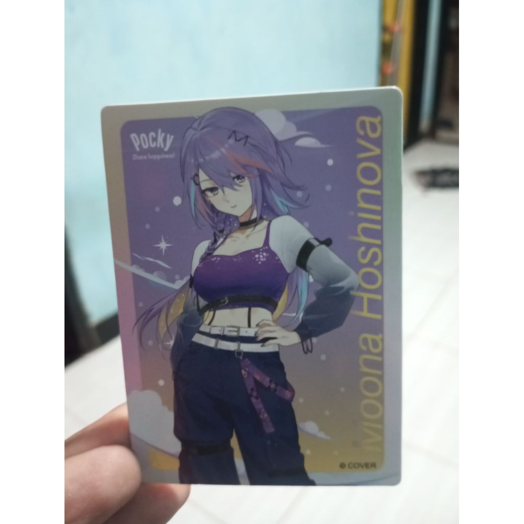 Kartu Pocky Hololive MOONA HOSHINOVA