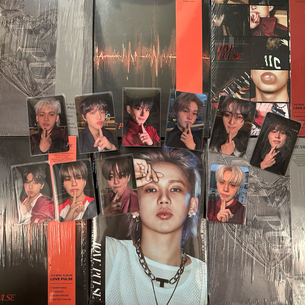 [TERMURAH] TREASURE LOVE PULSE ALBUM DIGIPACK KNPOPS SOUNDWAVE CD JAPAN HYUNSUK KNPOPS NYMUSIC JIHOO