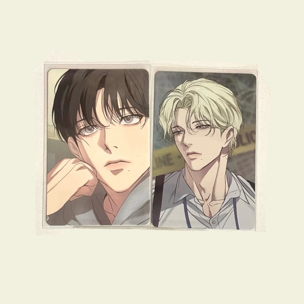 [Ready] photocard pc official Lezhin daybreak  backlight seoin & yeongwoon,lezhin project backlight