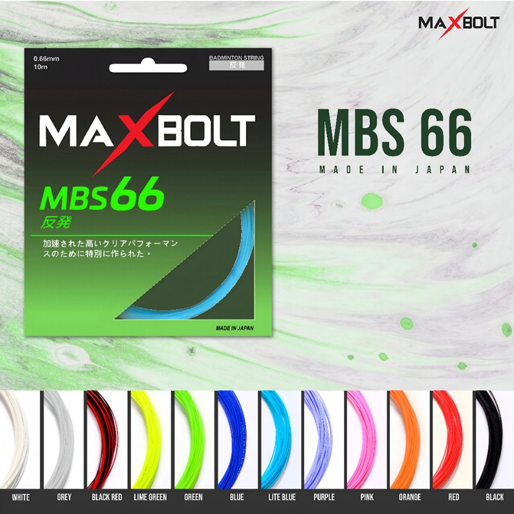 Maxbolt Senar Badminton MBS 66