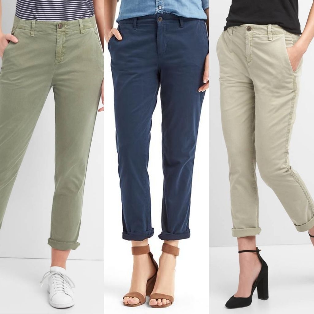 GAP CHINO PANTOLON CELANA WANITA (7-5)