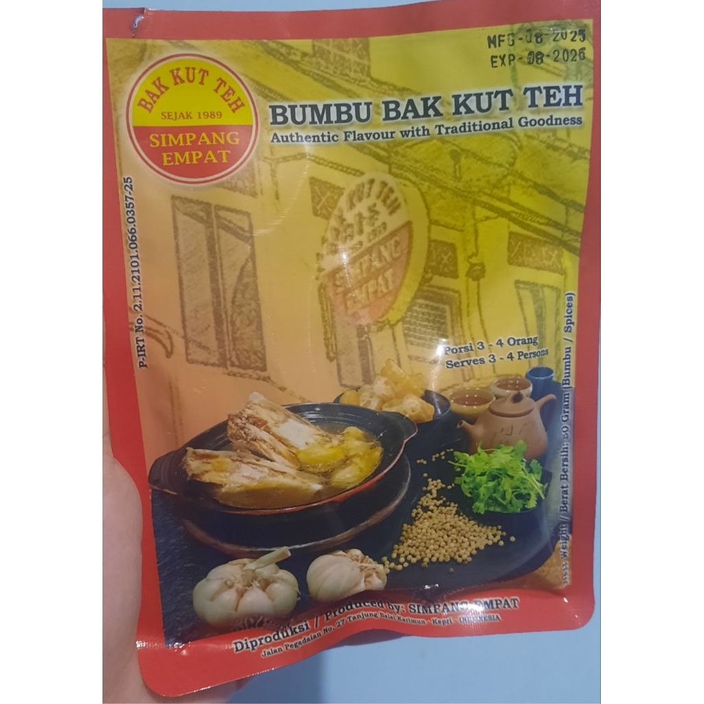 Bumbu bak kut teh simpang empat  Authentic flavour with traditional goodness