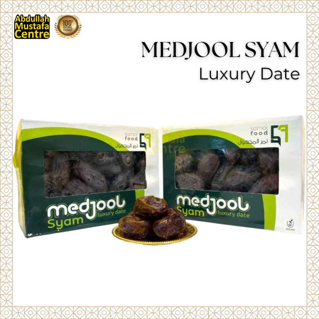 Kurma Medjool Syam Luxury Date - Kurma Jumbo - Oleh Oleh Haji Dan Umroh - Kurma Arab
