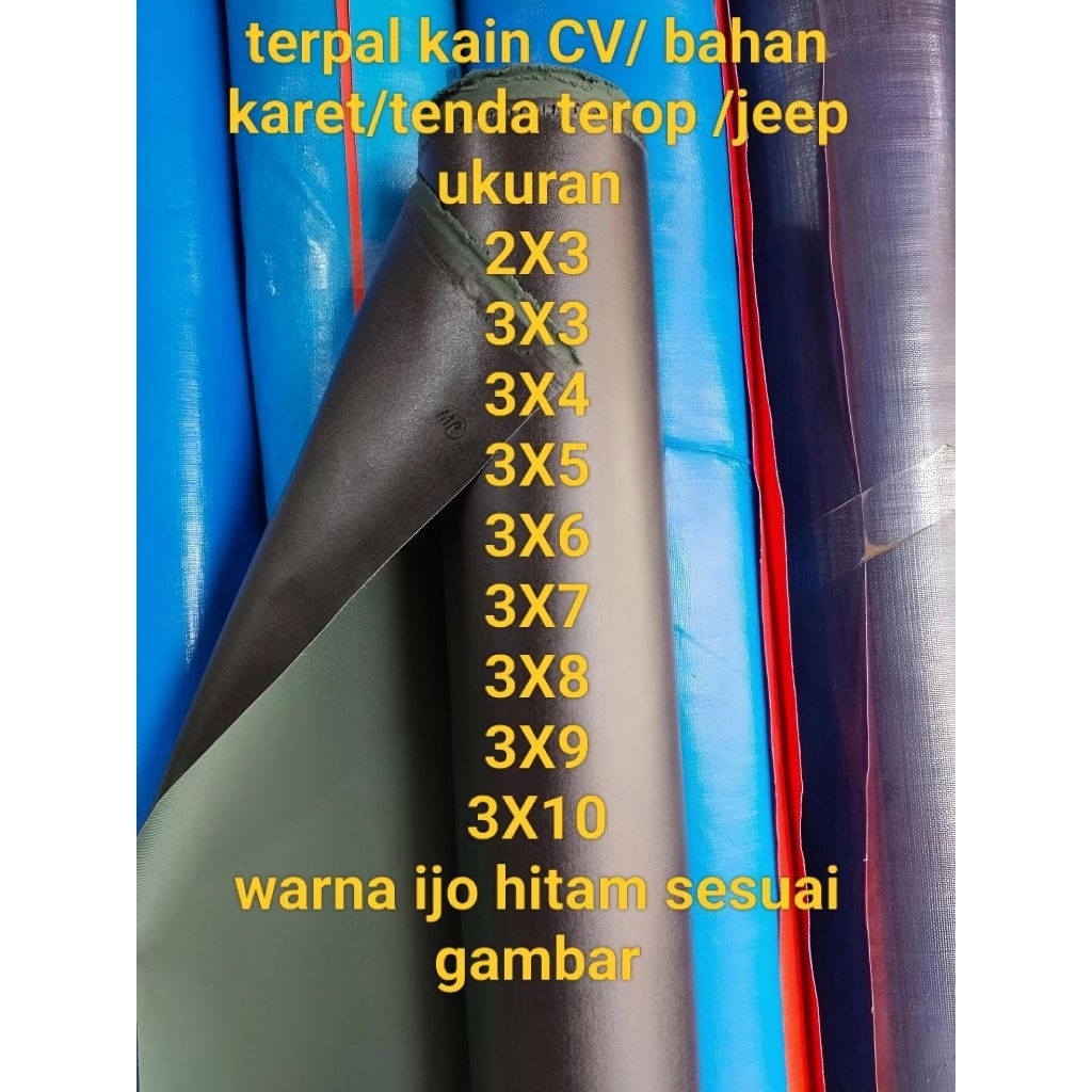 TERPAL LAPIS KAIN CV/TERPAL TENTARA