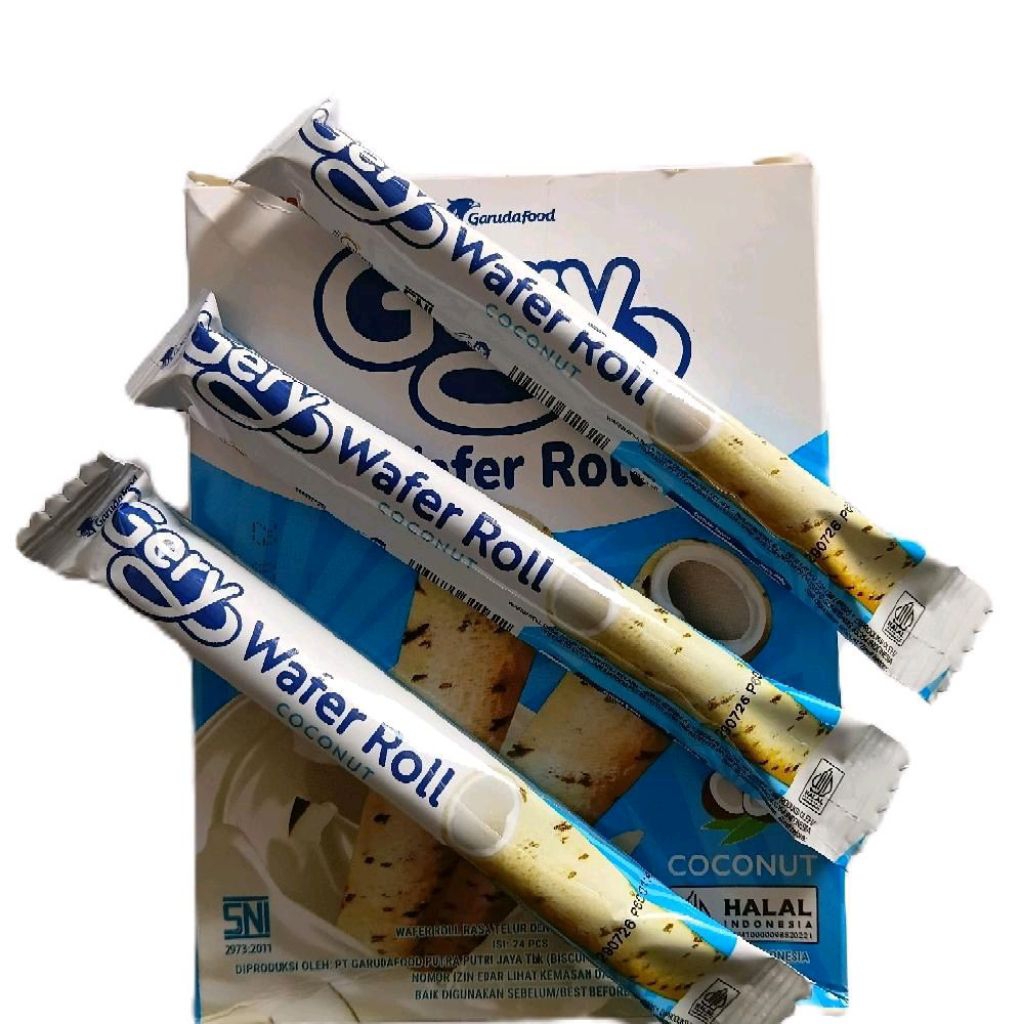 Gery Wafer Saluut Coconut Roll