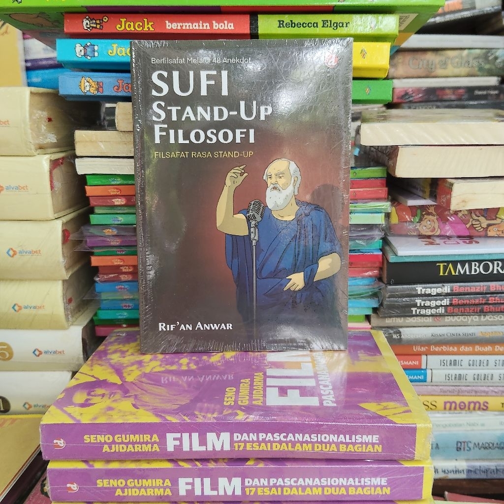 Buku Original • SUFI - Stand Up Filososfi / Berfilsafat Melalui 48 Anekdot / RIF'AN ANWAR