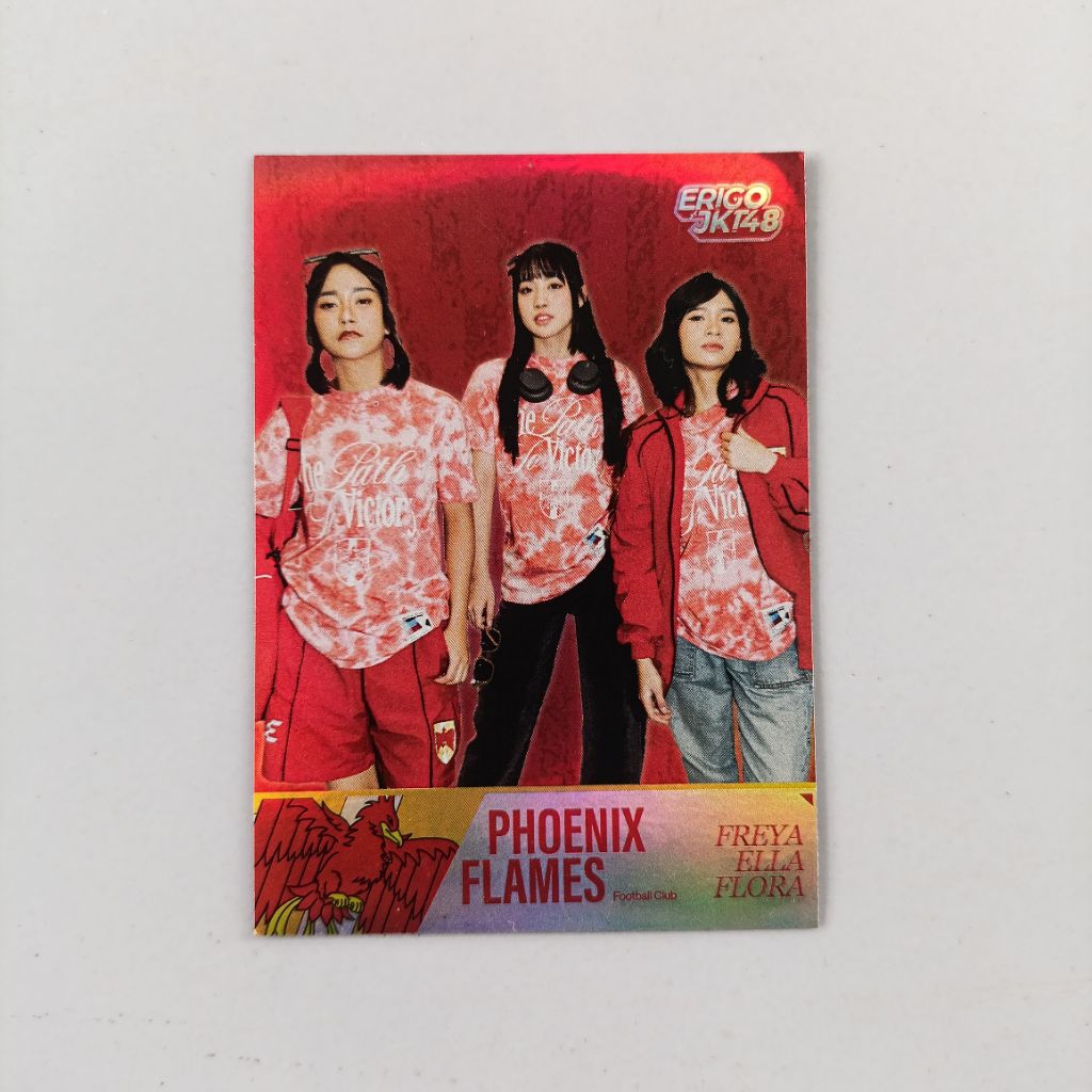 PC Photocard ERIGO x JKT48 Vol. 6 Phoenix Flames | Benefit Tie Dye T-shirt