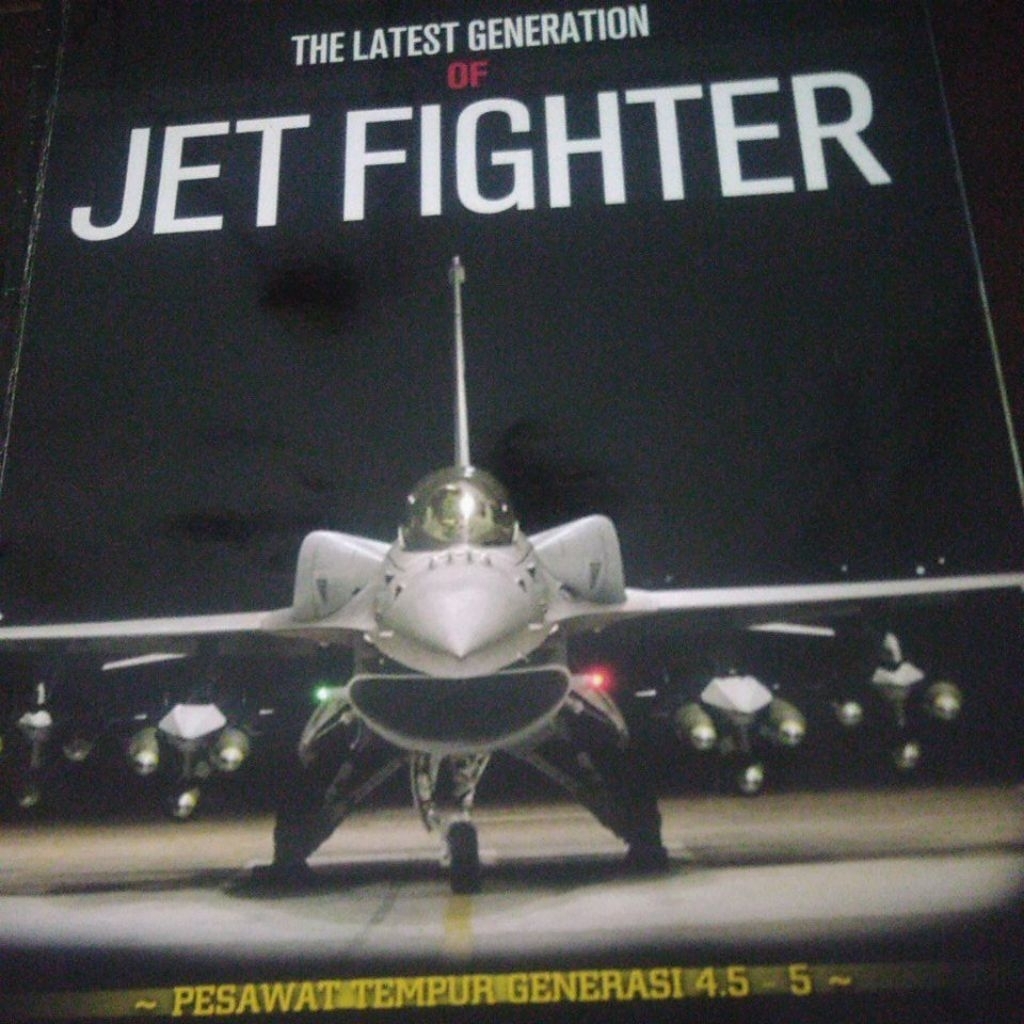 Majalah Angkasa edisi koleksi no.96 THE LATEST GENERATION OF JET FIGHTER