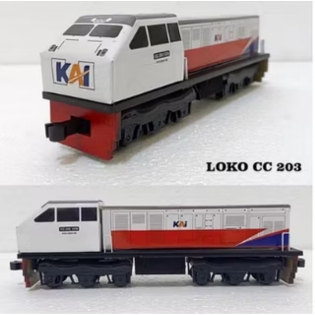 Lokomotif Kereta Api Dari Kayu