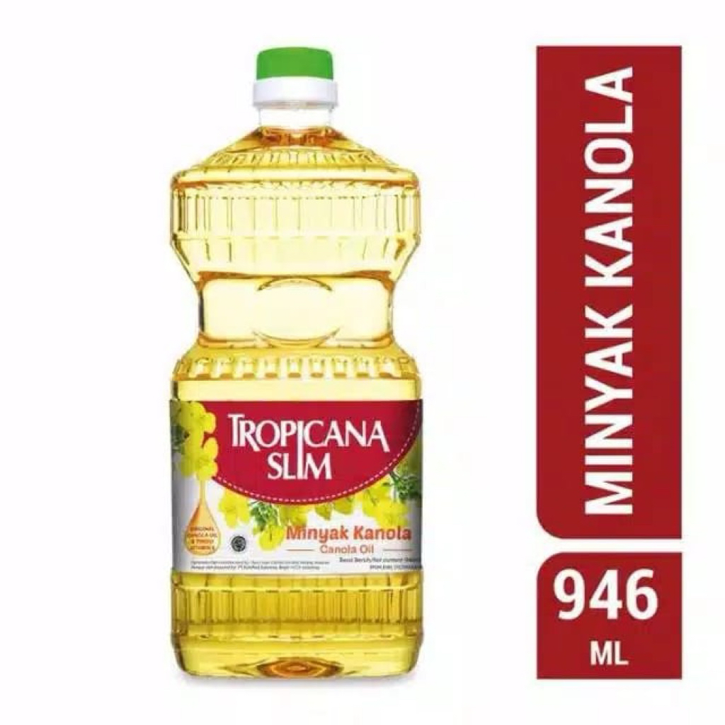 Tropicana Slim Canola Oil 946ml Minyak Kanola Tropicana slim