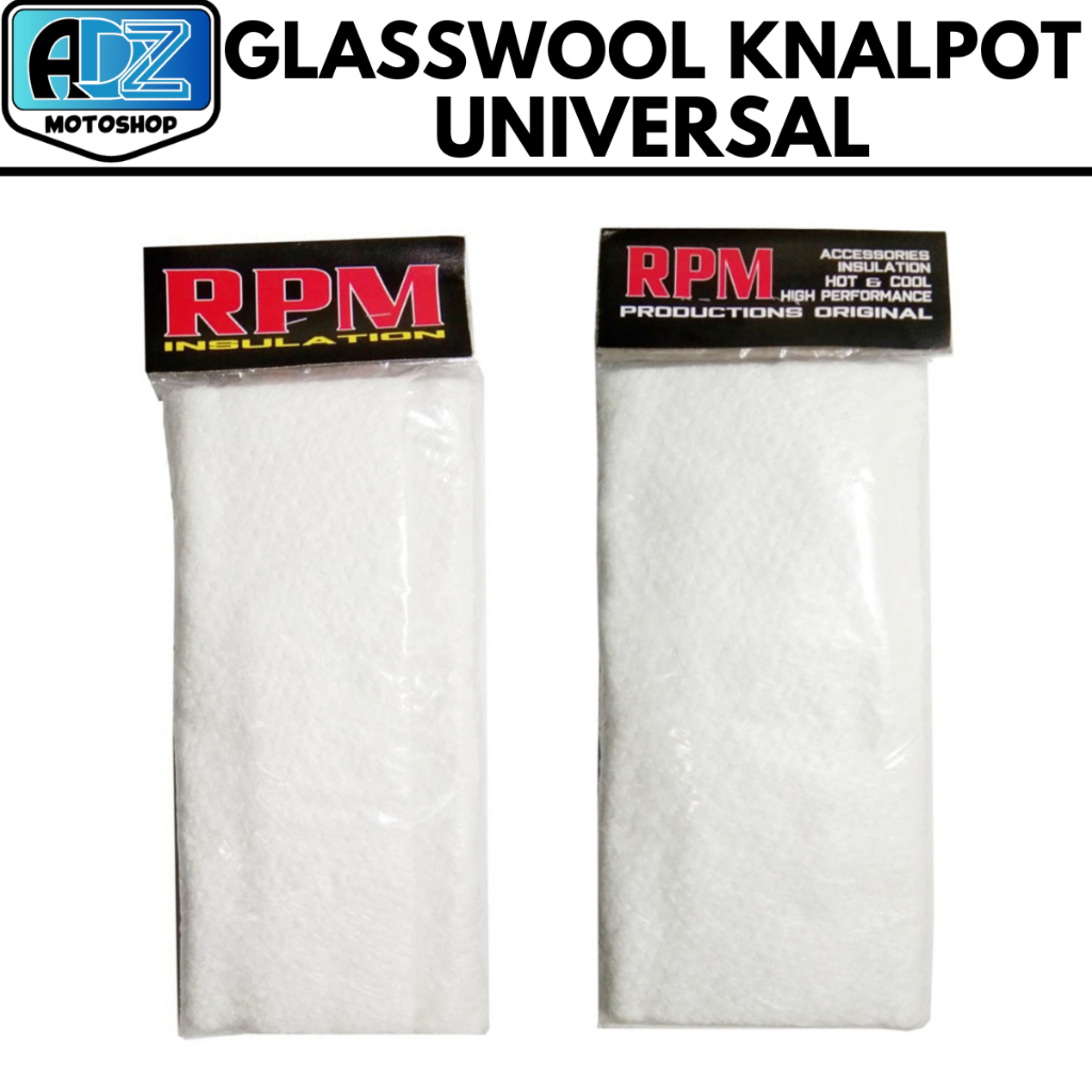 Glasswool Knalpot Tahan Bakar Racing PT Gaspul Racing / Glasswool Damper Knalpot