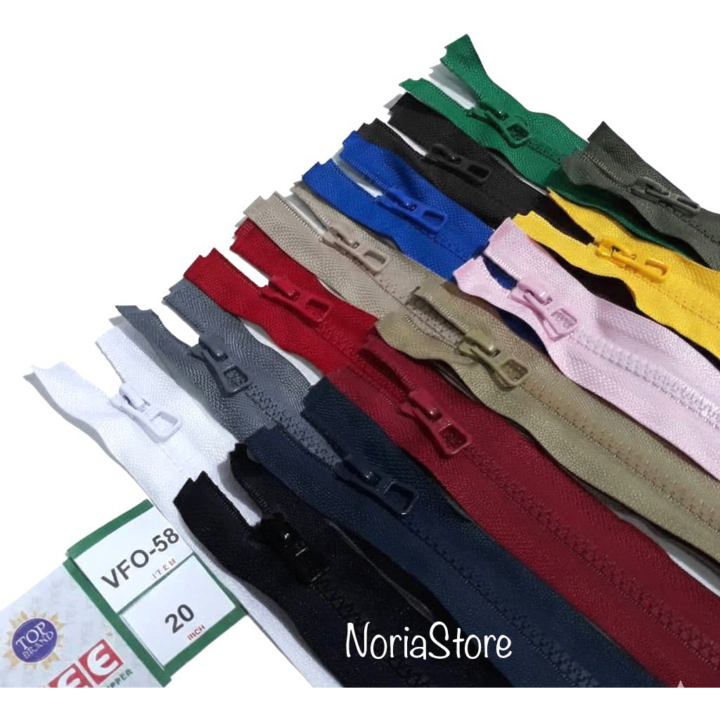 Resleting Jaket YEE Vislon 60 Cm / 65 Cm / 70 Cm