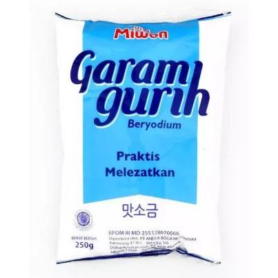 PAKET ISI 5 // Miwon Garam Gurih Beryodium 250gr