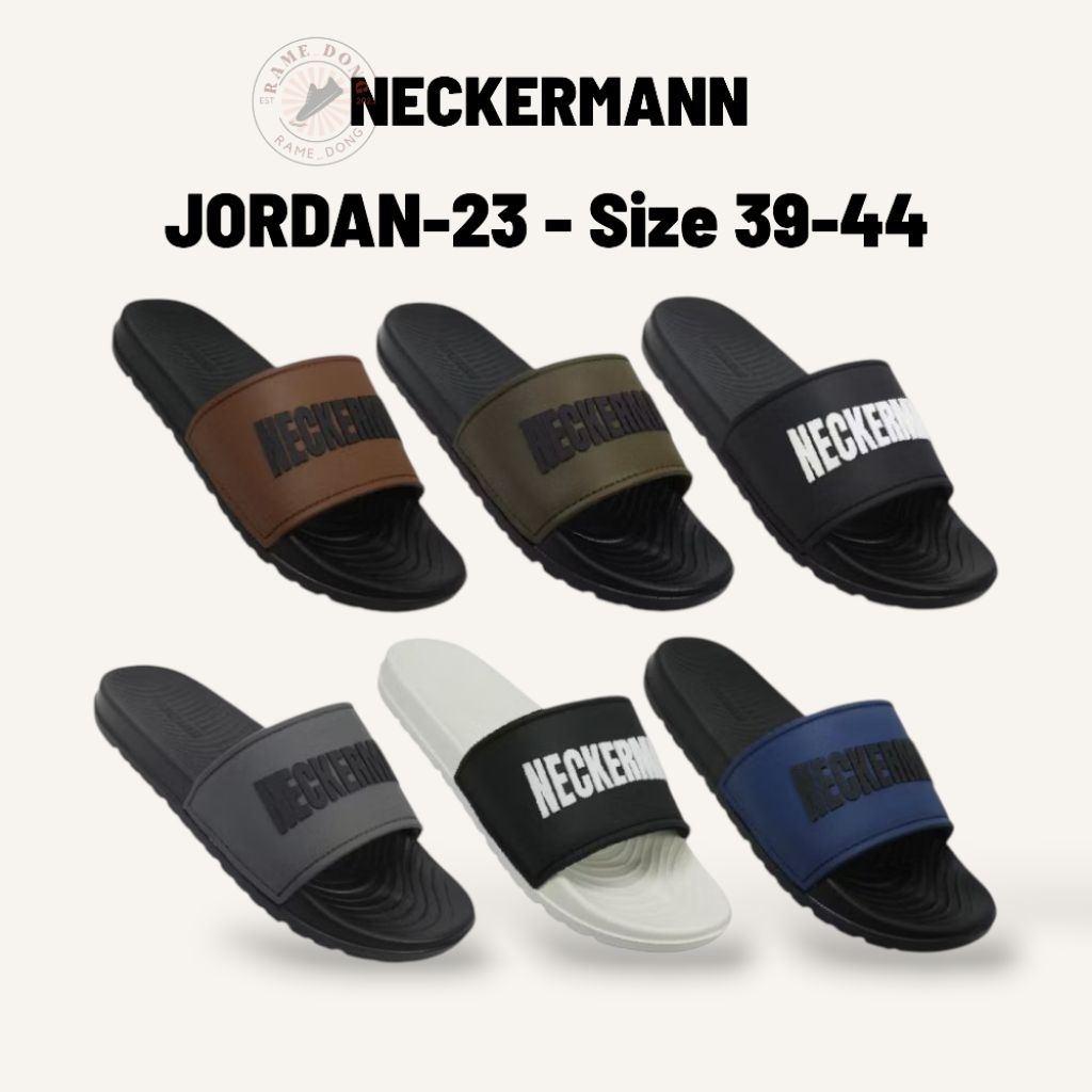 NECKERMANN JORDAN-23 Sandal Slide Ringan Unisex Original