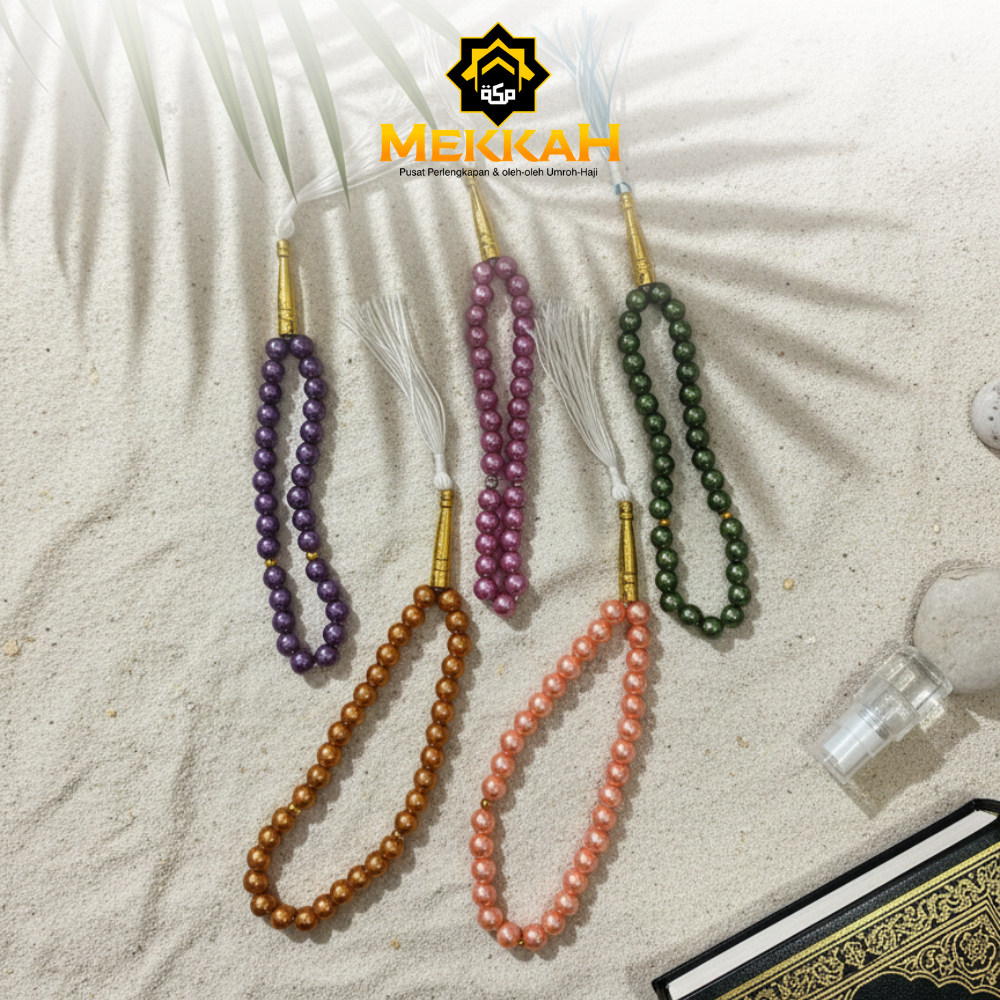 TASBIH MUTIARA TASBIH 99 TASBIH 33 PREMIUM UNTUK IBADAH DZIKIR BAHAN HALUS BERKILAU NYAMAN DIGENGGAM