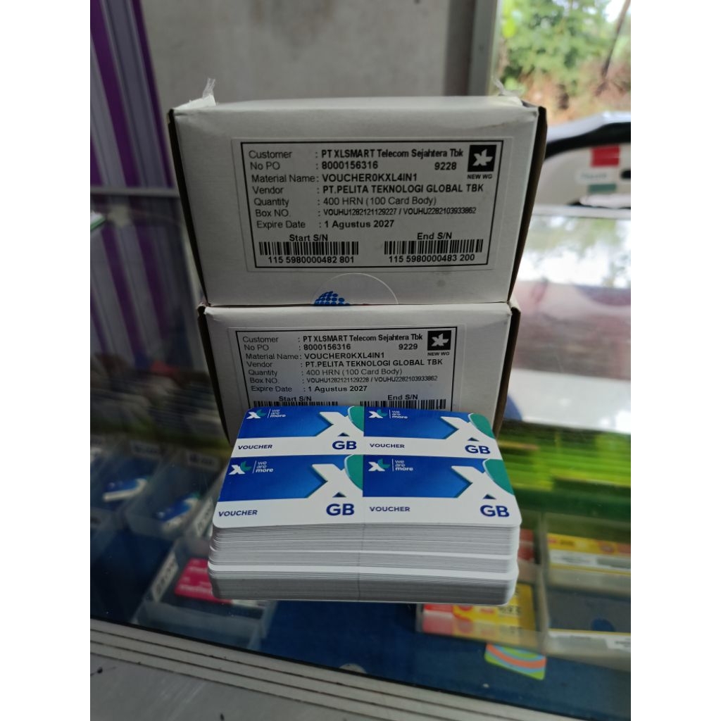 VOUCHER XL KOSONGAN/VOUCHER XL ZERO