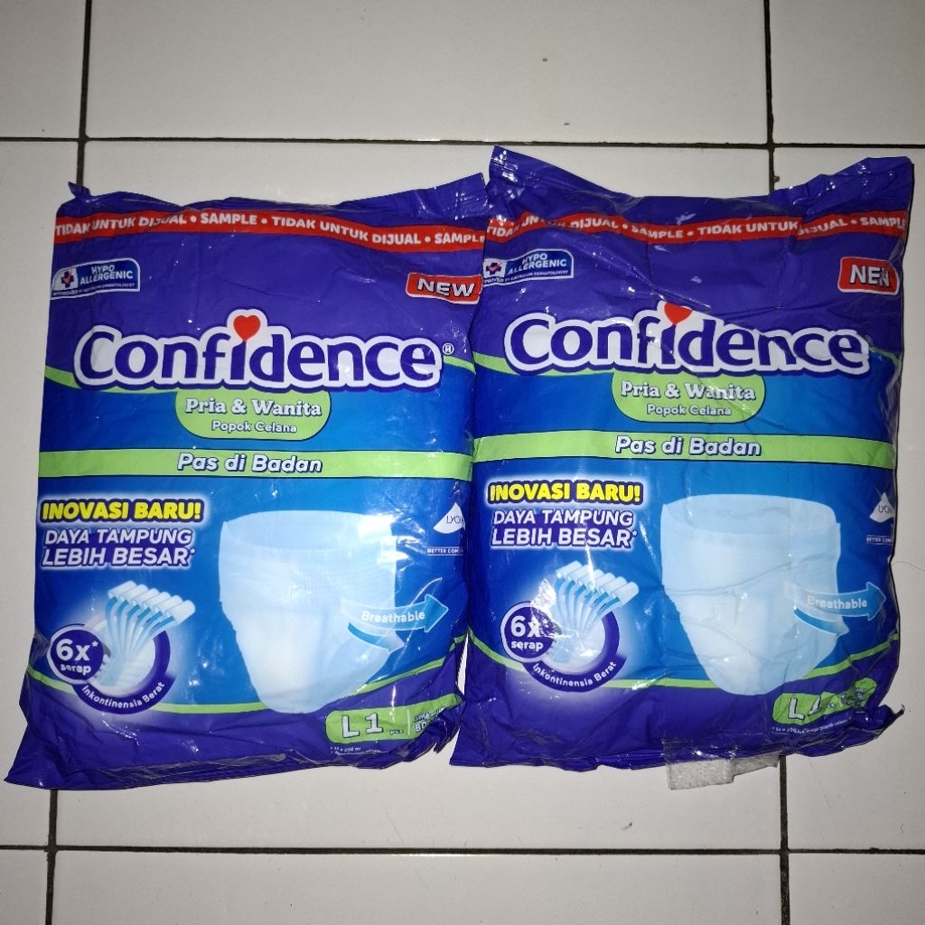 Popok / Pampers Dewasa : Confidence L - 1 pcs/satuan
